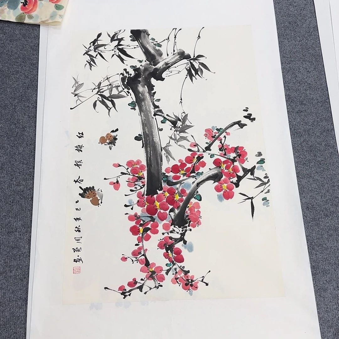 国画68*45纯手绘周艺
