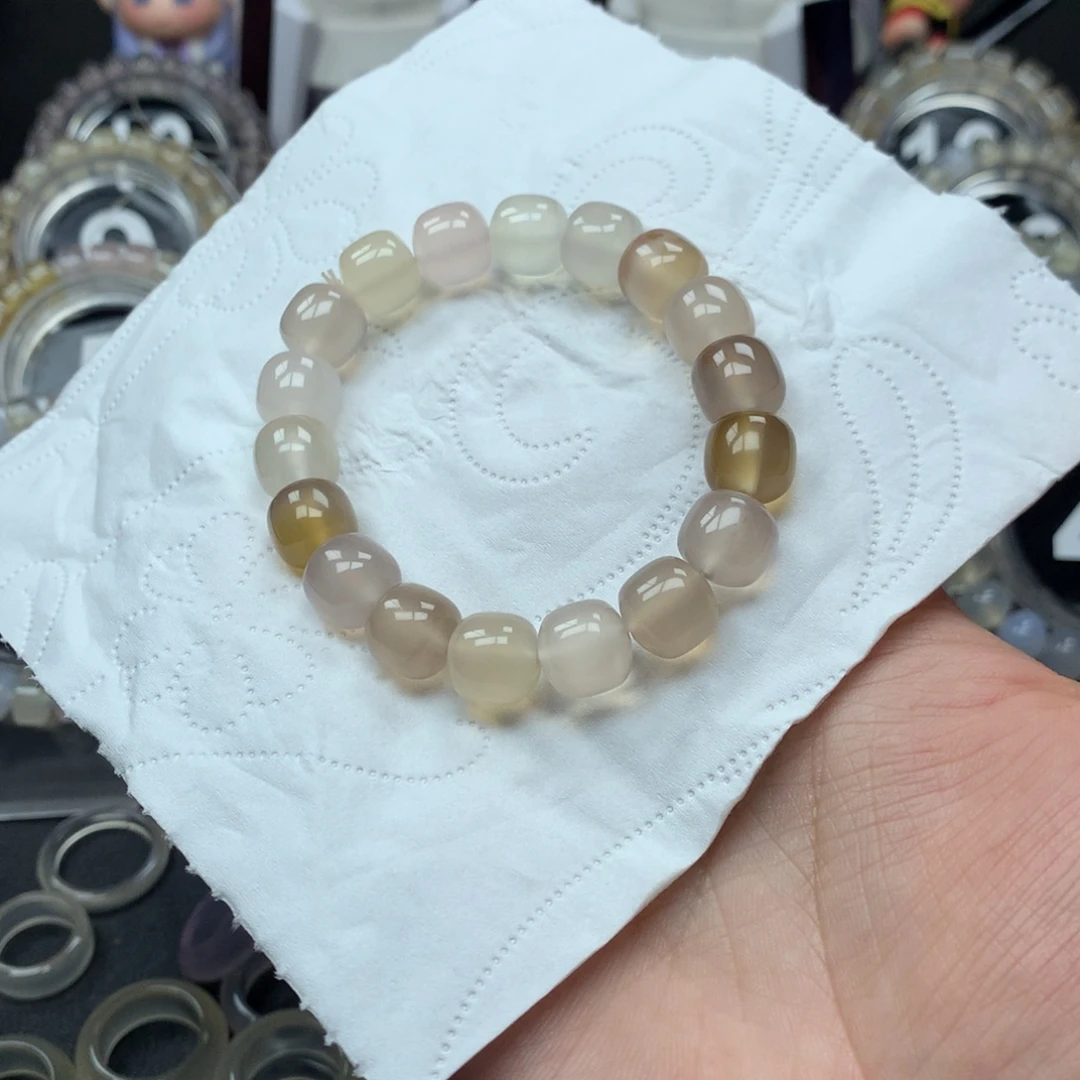 玛瑙/玉髓未镶嵌手链