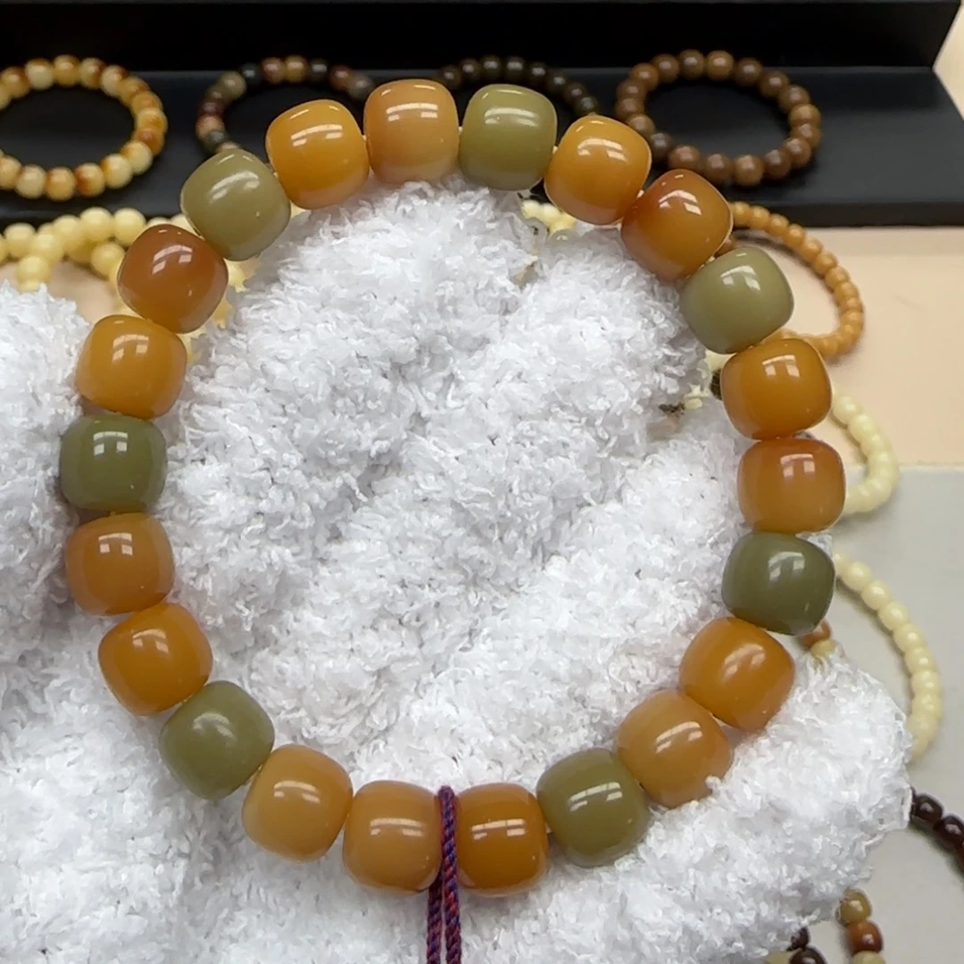 菩提根/象牙果手串10*11 微瑕 5年