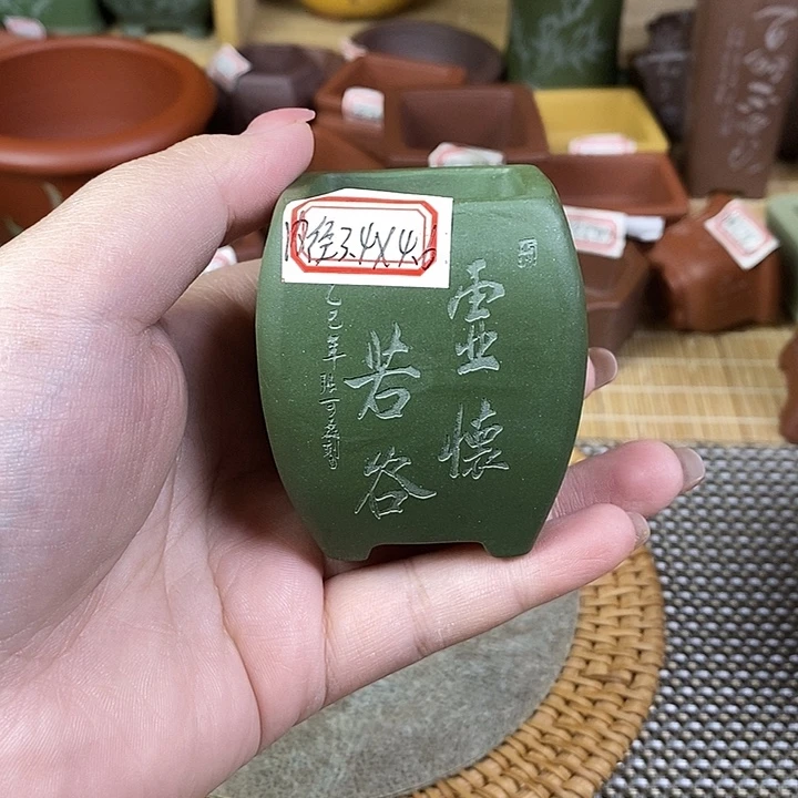 琉璃手工艺品宜兴紫砂精品花盆