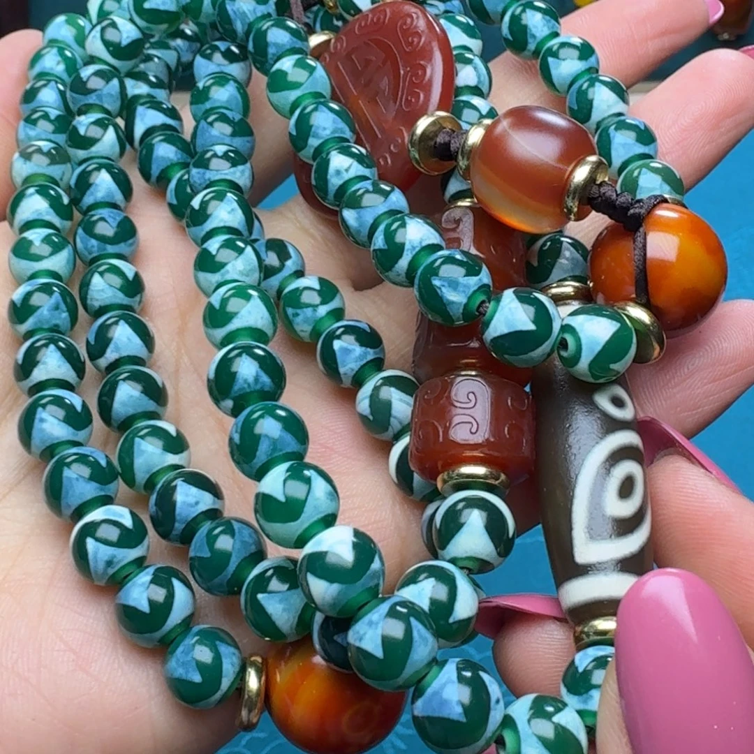 玛瑙/玉髓未镶嵌项链