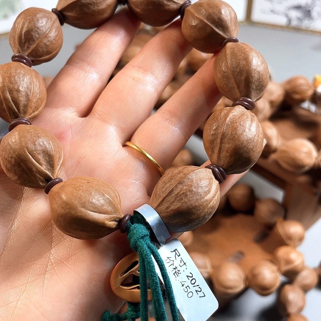 赵***澎橄榄核手串/手链20/27梅林铁核