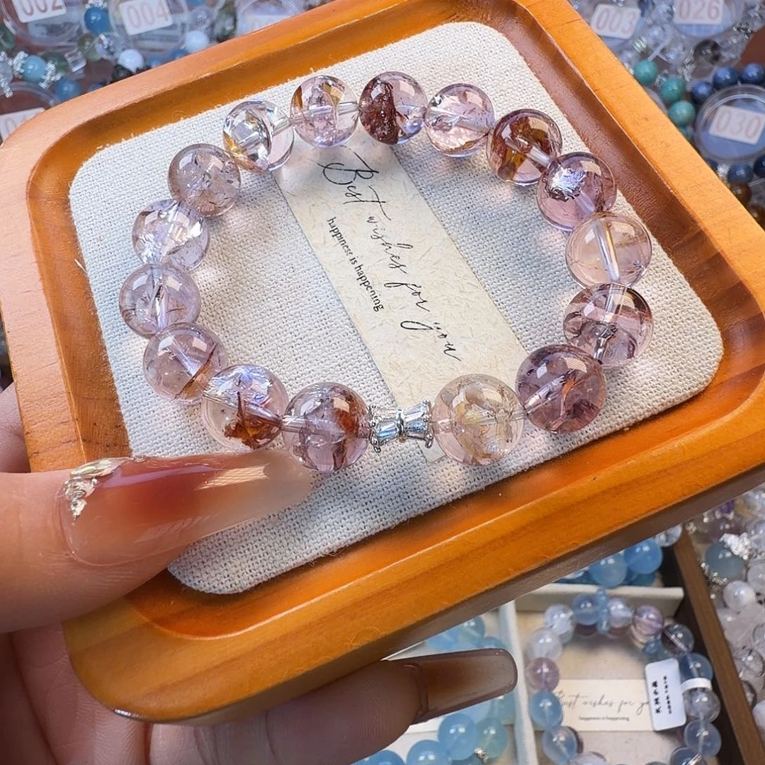 手链合金水晶紫阿塞