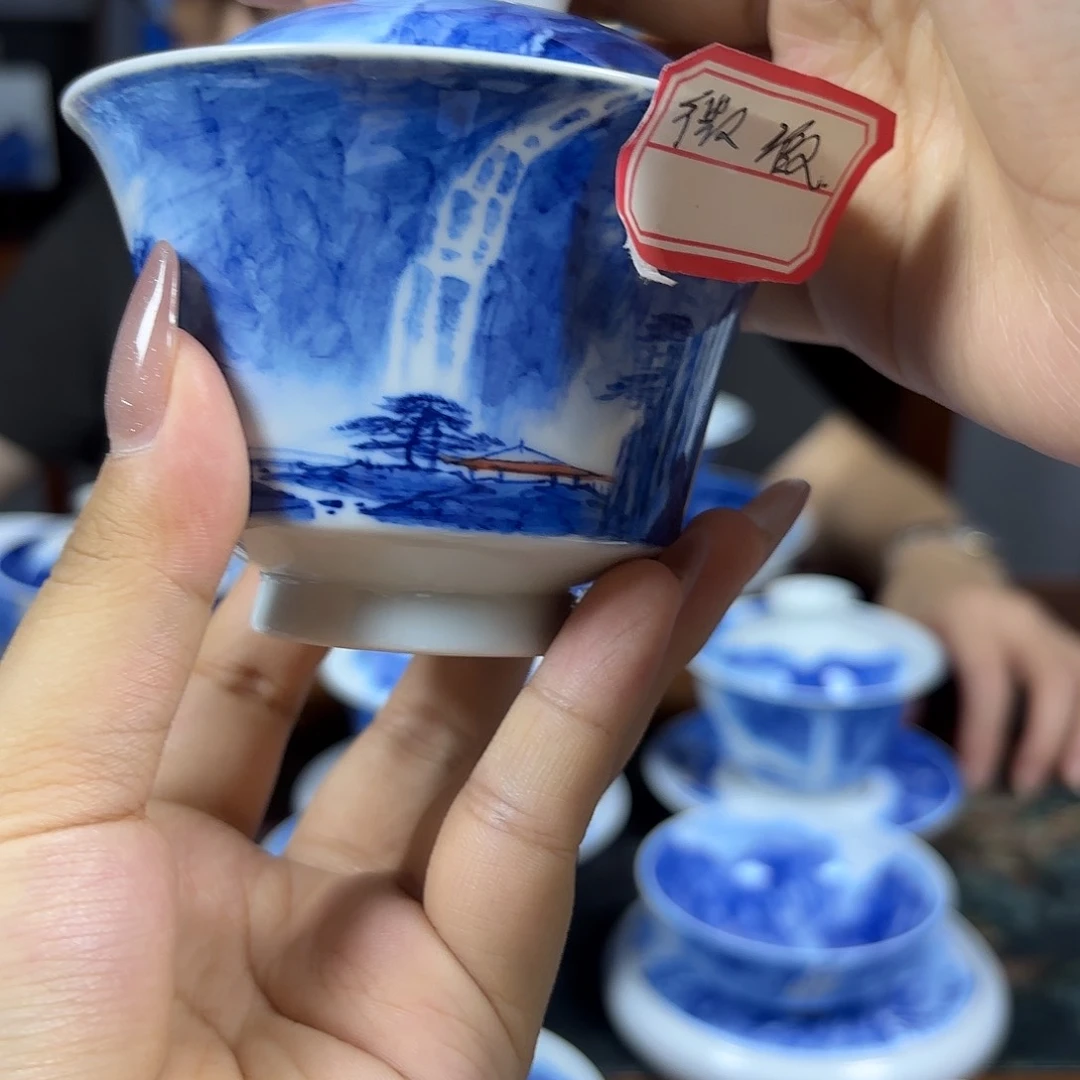 国一王老师手绘山水