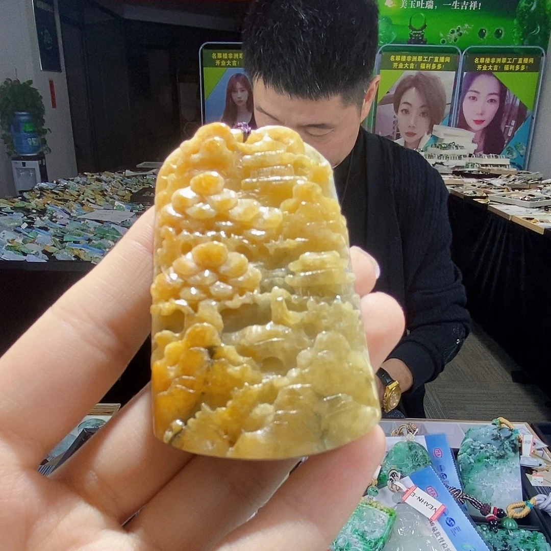 颈饰未镶嵌翡翠翡翠