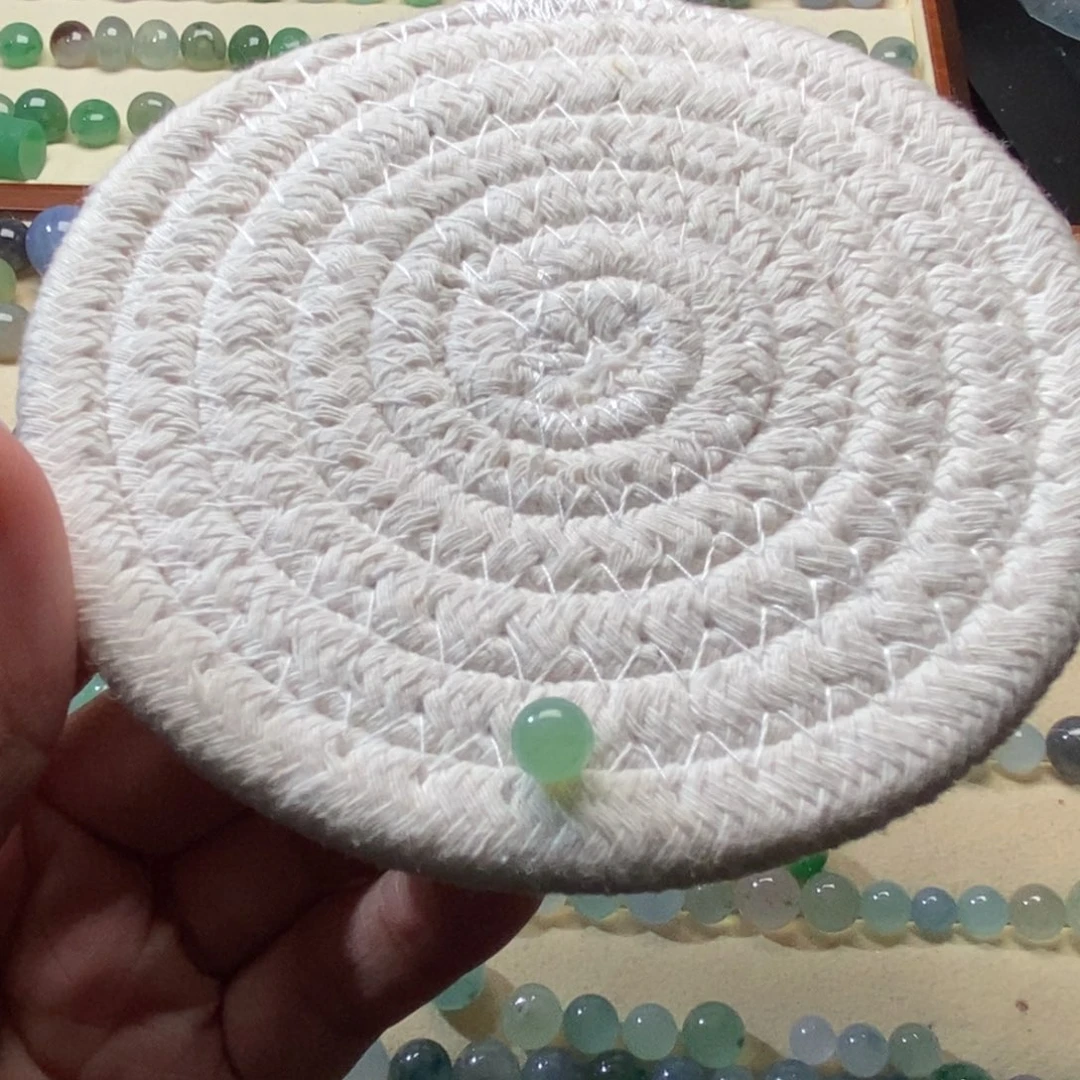 散珠翡翠卡7天然翡翠A货散珠