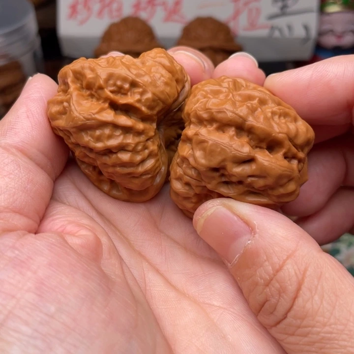【闪购商品】把件文玩核桃39三角蛙