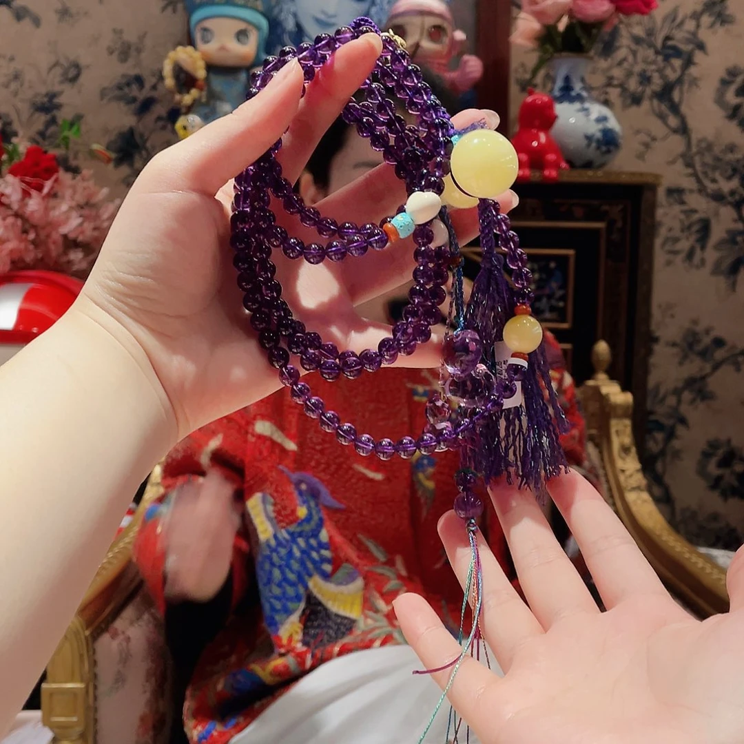 水晶颈饰未镶嵌弘**祥2号