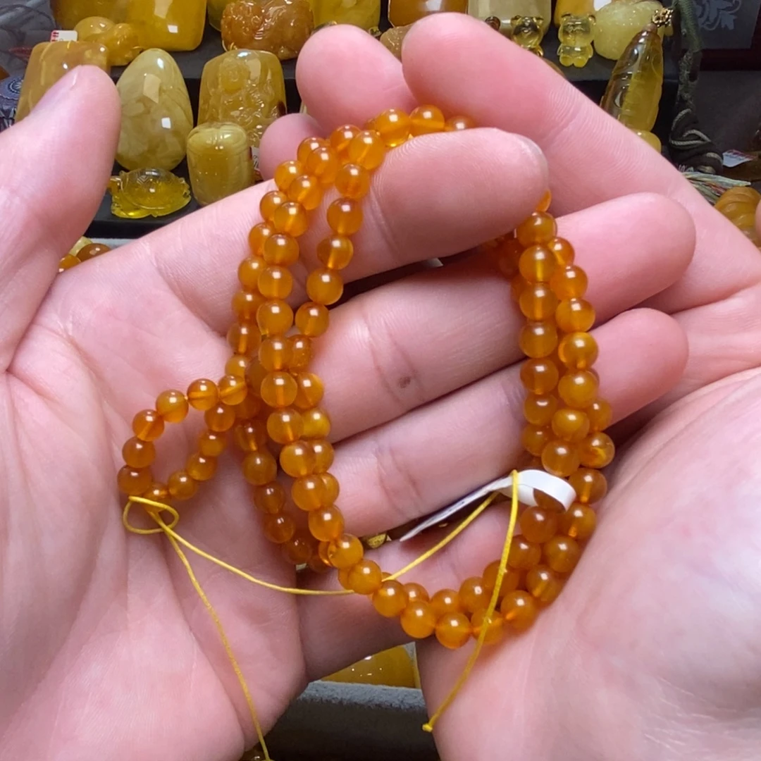 琥珀未镶嵌裸石蜜蜡