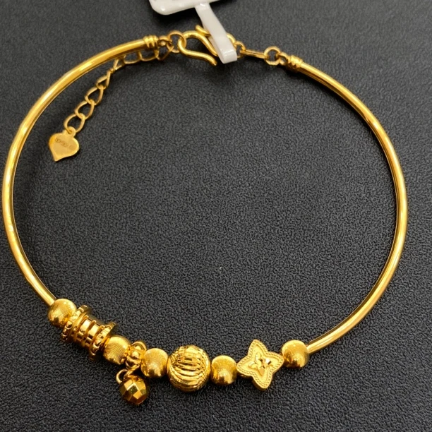 7.74手链 足金999