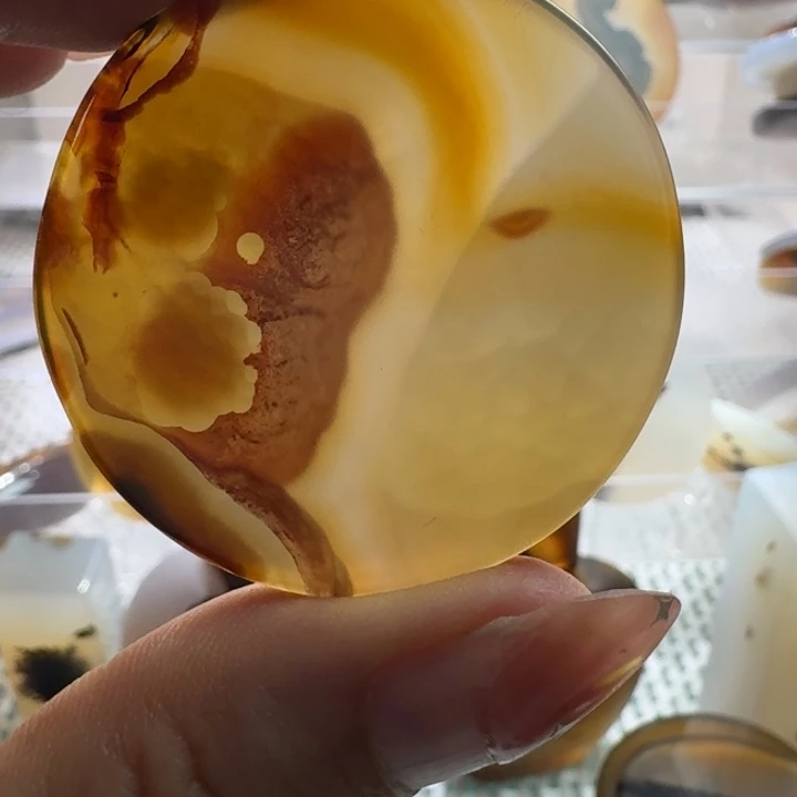 玛瑙/玉髓未镶嵌项链