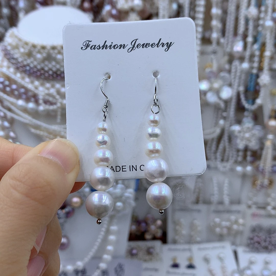 颈饰合金淡水珍珠