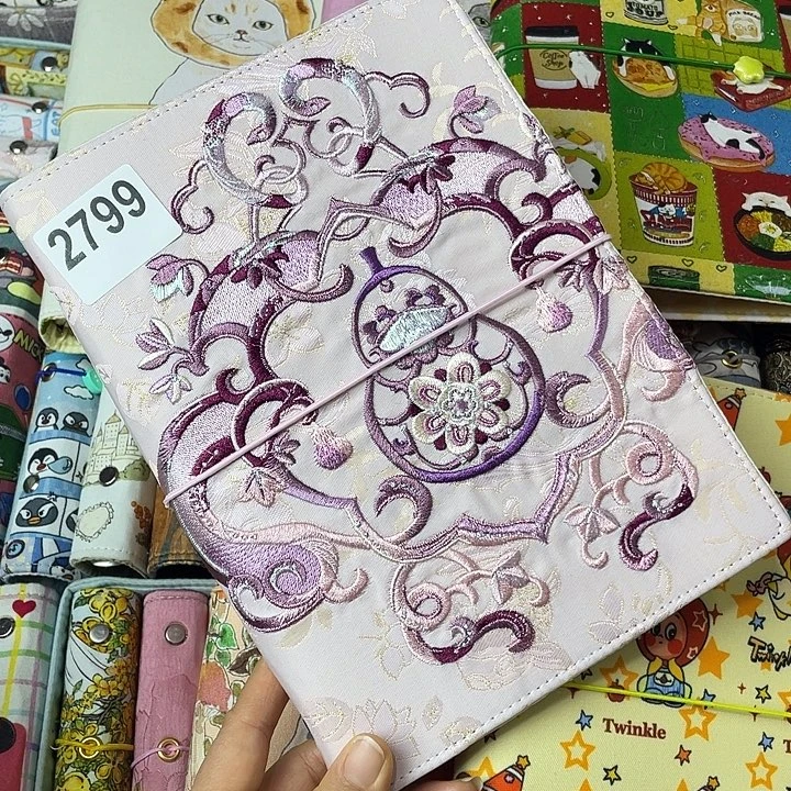 织绣A5 活页不加纸2799
