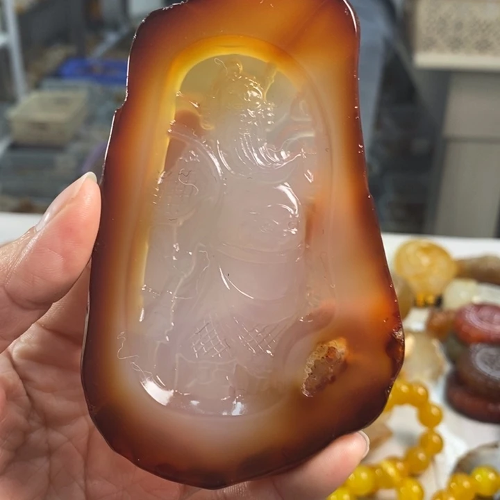 玛瑙/玉髓吊坠(不含链)未镶嵌