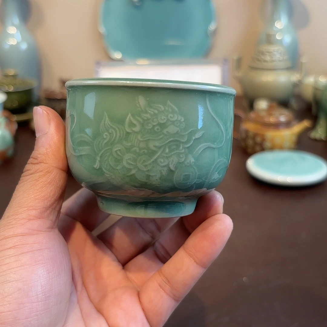 瓷片龙泉青瓷福利青瓷