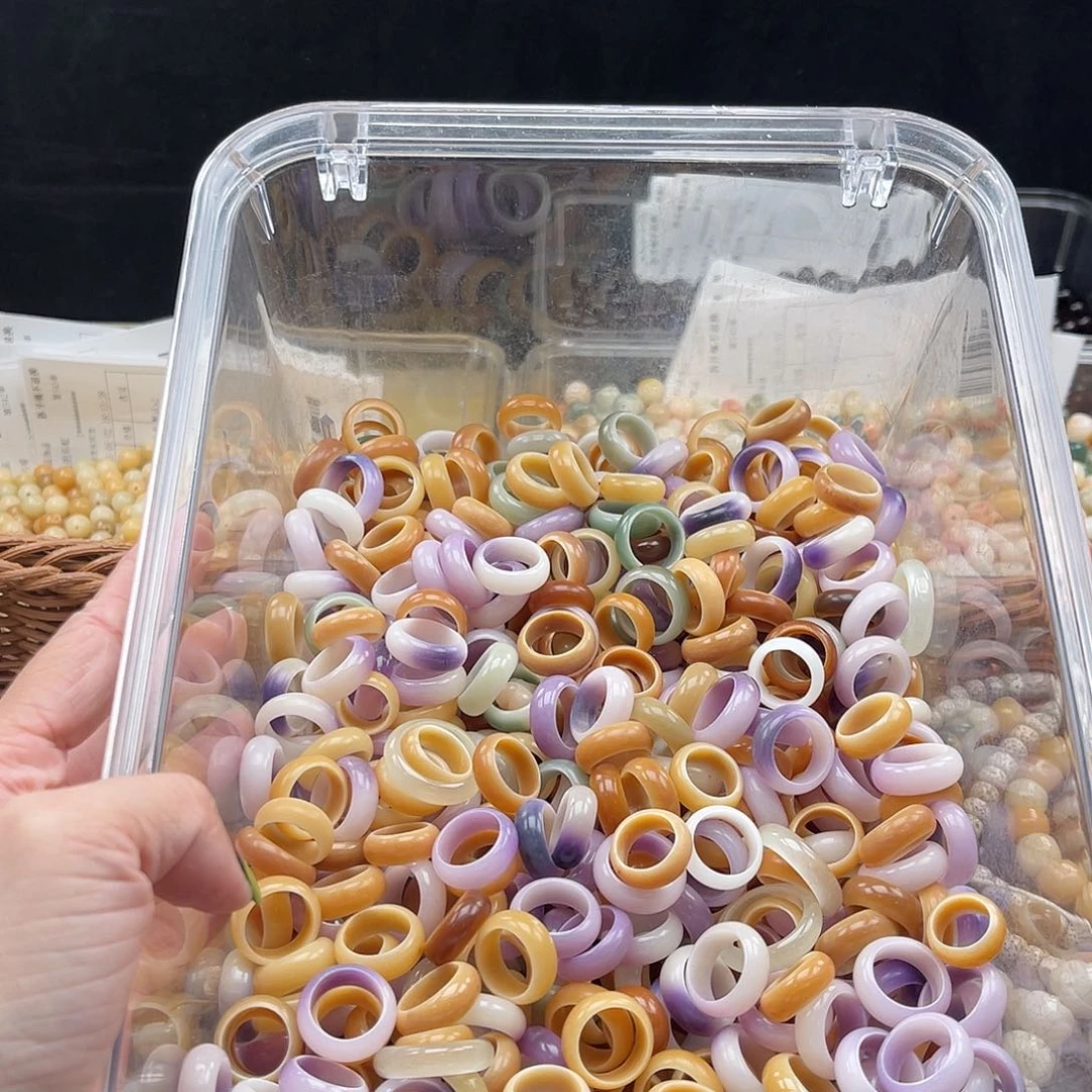 白玉菩提吊坠B/12mm/10+5颗瑕疵