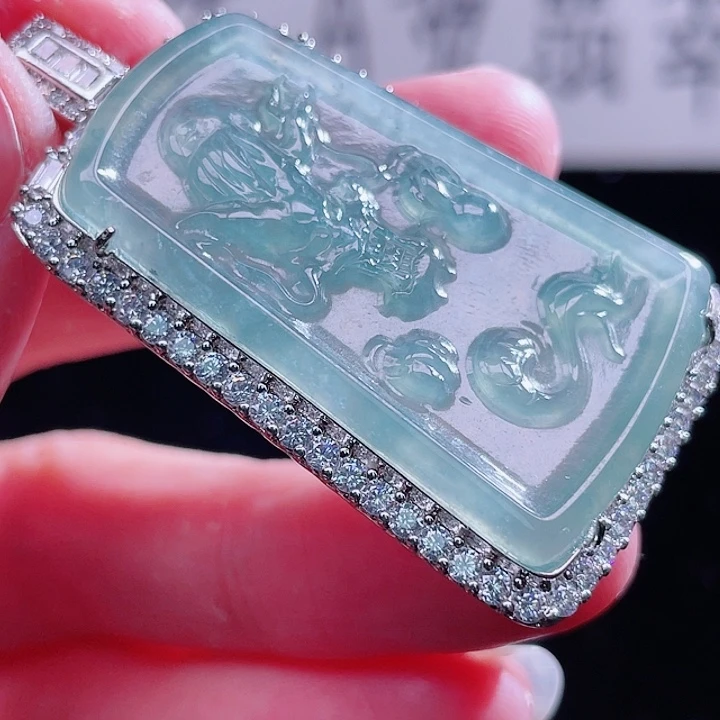 翡翠颈饰未镶嵌999999999