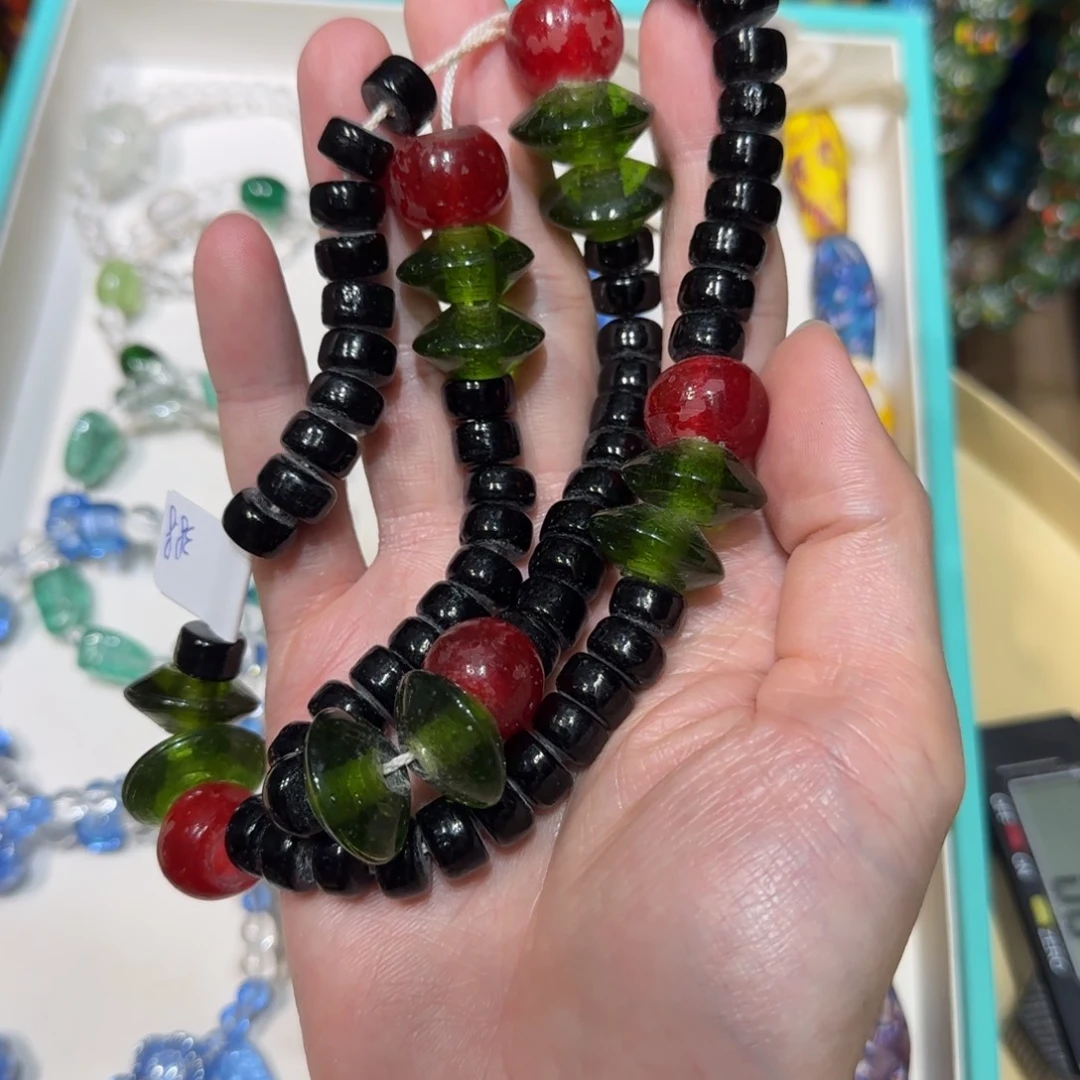 琉璃非金属圣诞风琉璃珠