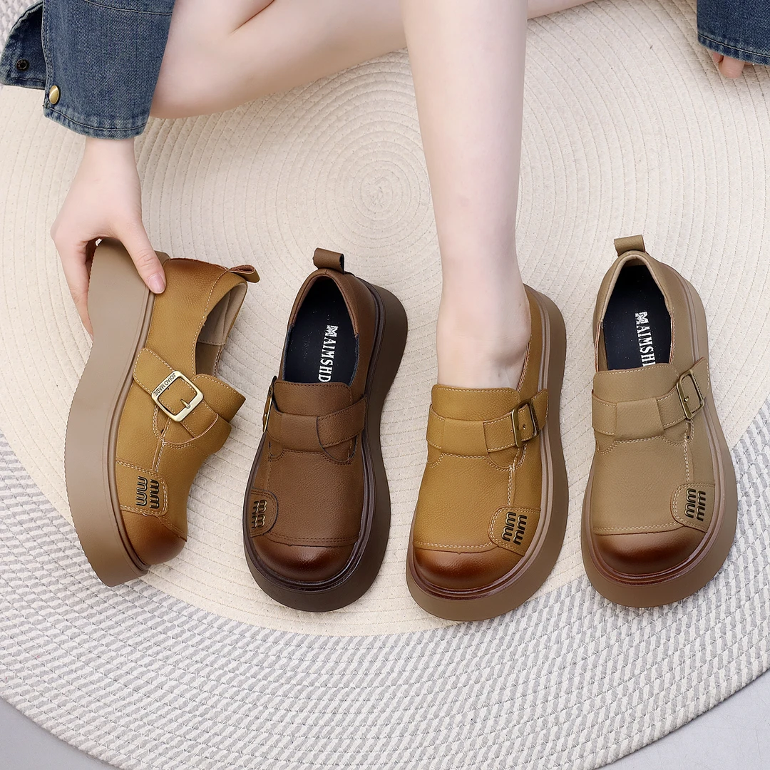 651【正品】时尚百搭乐福鞋