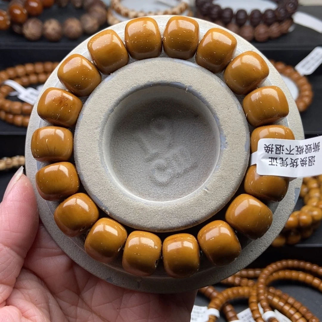 手串紫金鼠14.8mm近实芯黄金甲车轮天花板