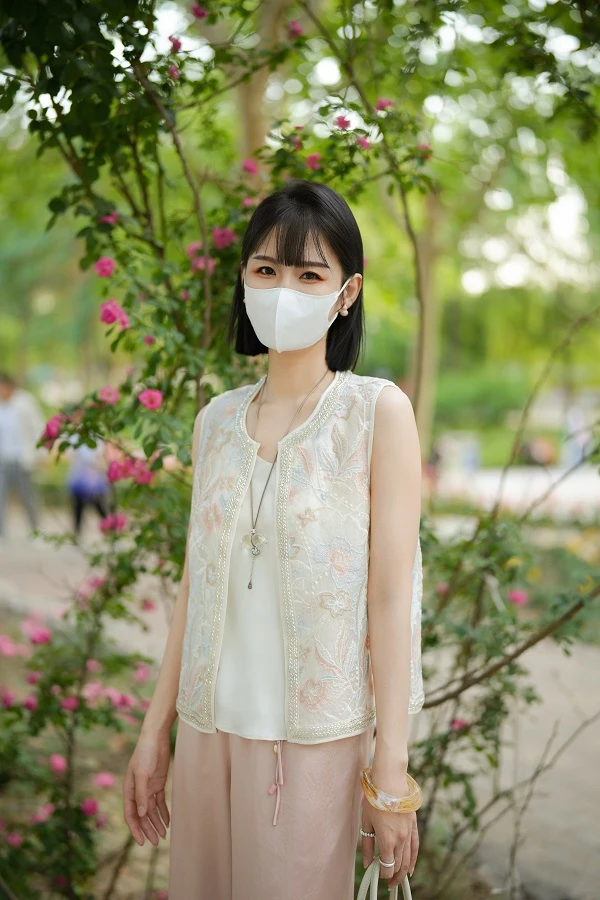 【双旦福利】 100桑蚕丝新中式国风时尚马甲 JX-5092