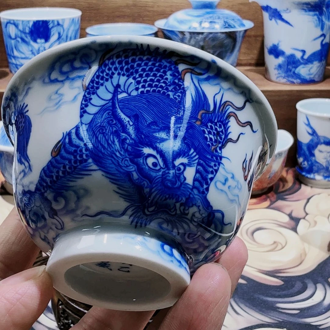 泥塑b*n主人杯手工手绘