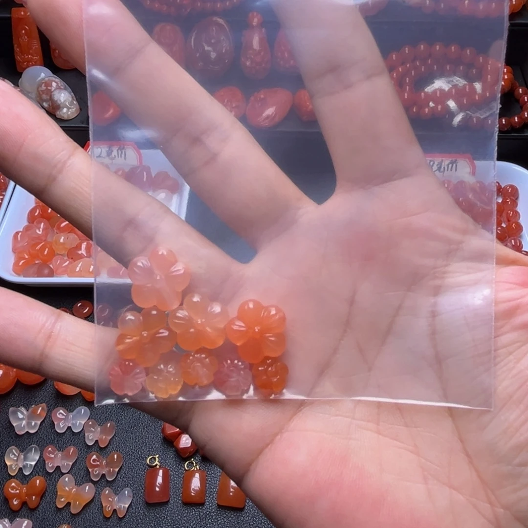 晨***南红玛瑙未镶嵌珠宝半成品