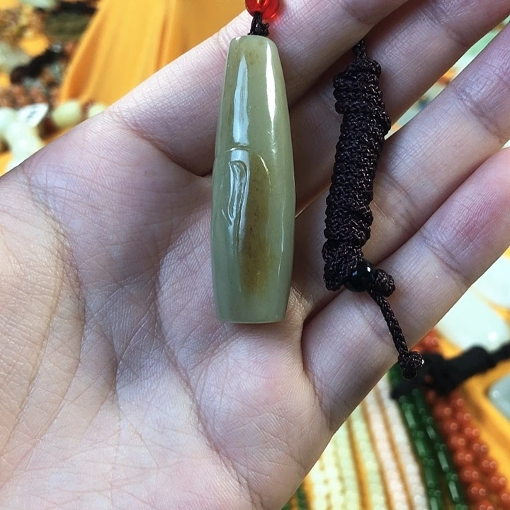 未镶嵌和田玉挂件和田玉竹节