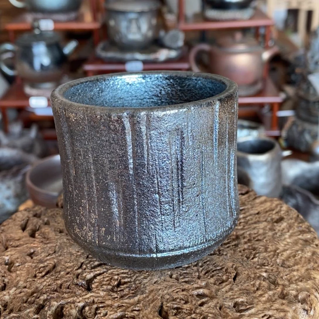 建水紫陶，全手工纯柴烧茶器