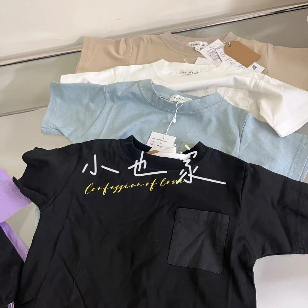 小也  捡漏 工厂订单  儿童T恤