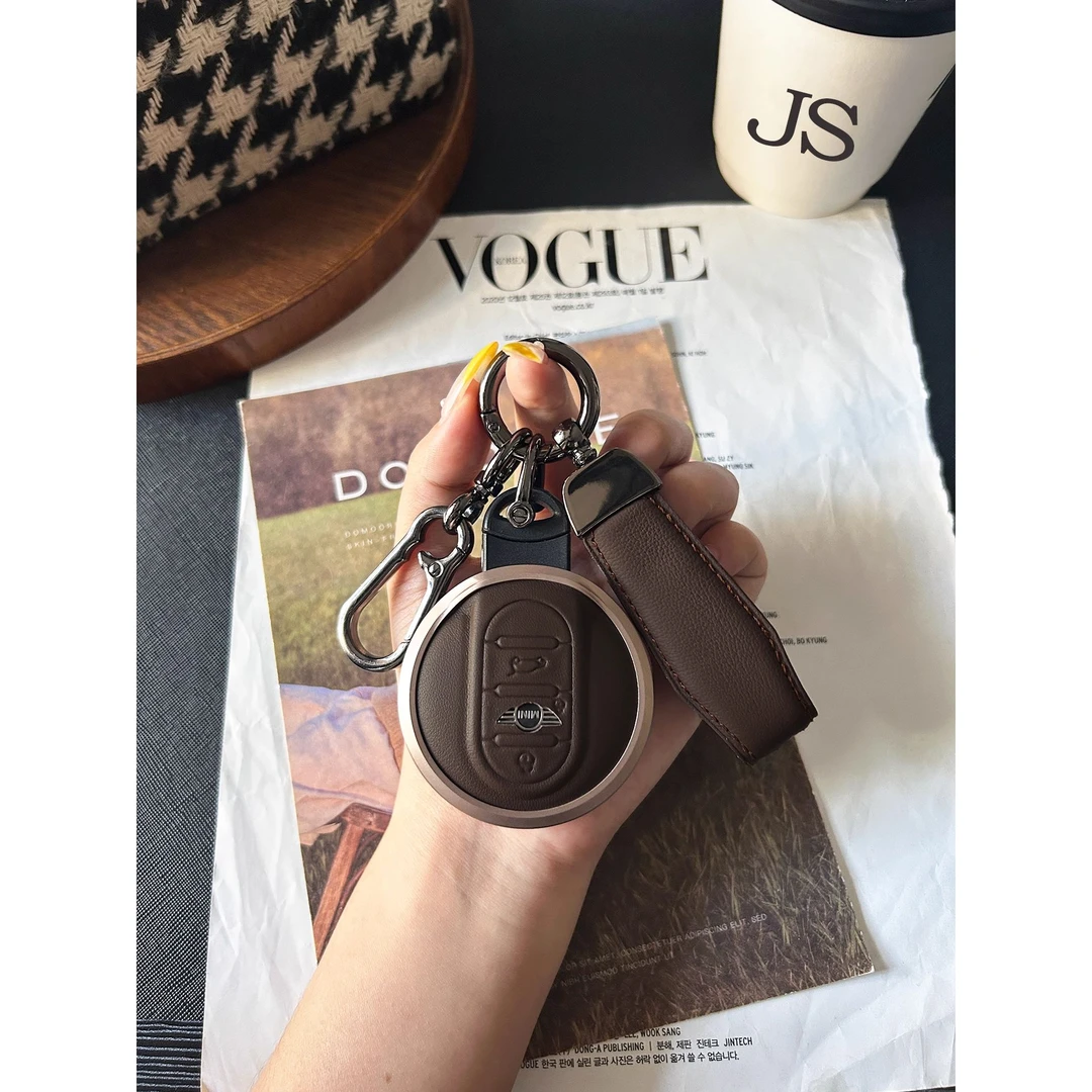 适用宝马mini钥匙套电动mini cooper车扣新迷你JCW COUNTRYMAN壳