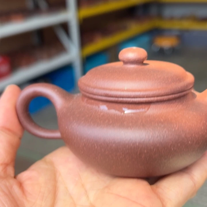 茶壶紫砂紫泥仿古120cc