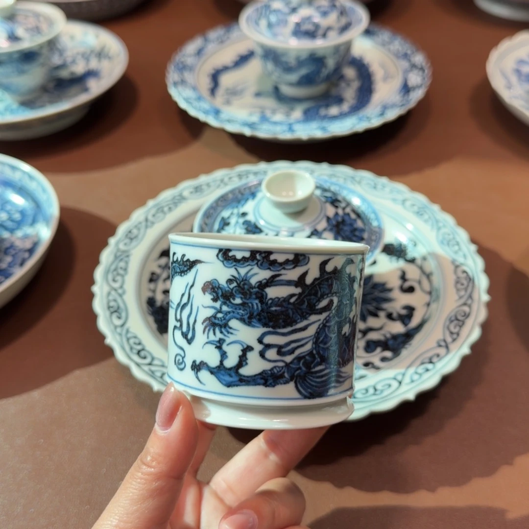 手工手绘茶具主人呢杯