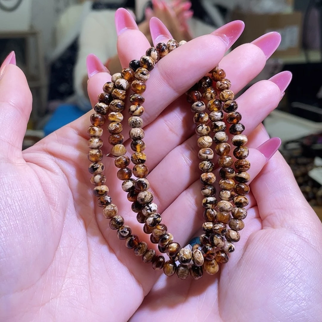 未镶嵌琥珀裸石5干白花