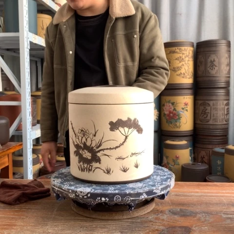 紫砂茶叶罐茶叶罐