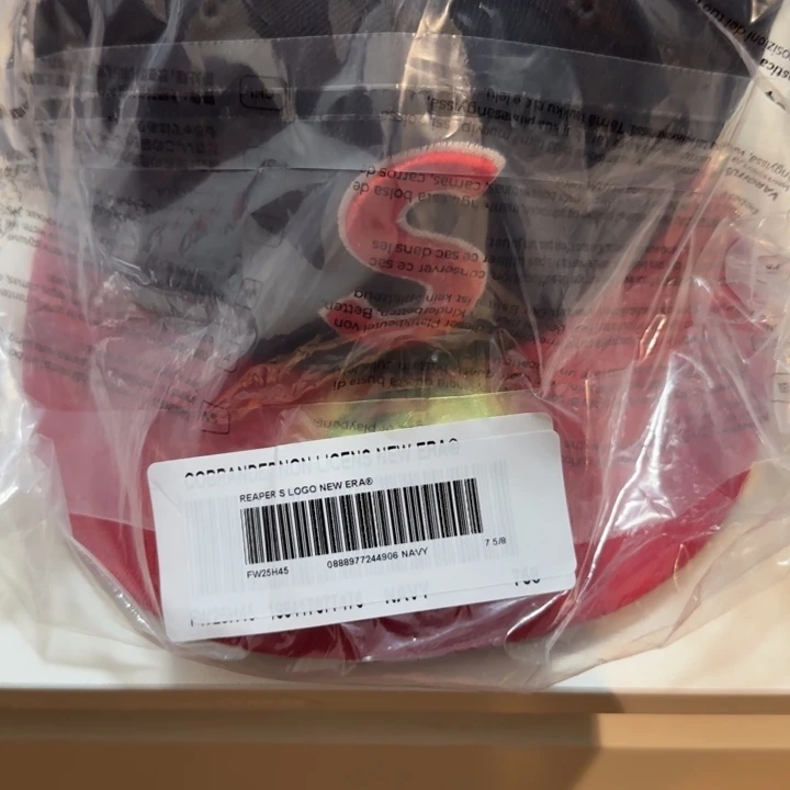 小***白sup 红标 死神 棒球帽758