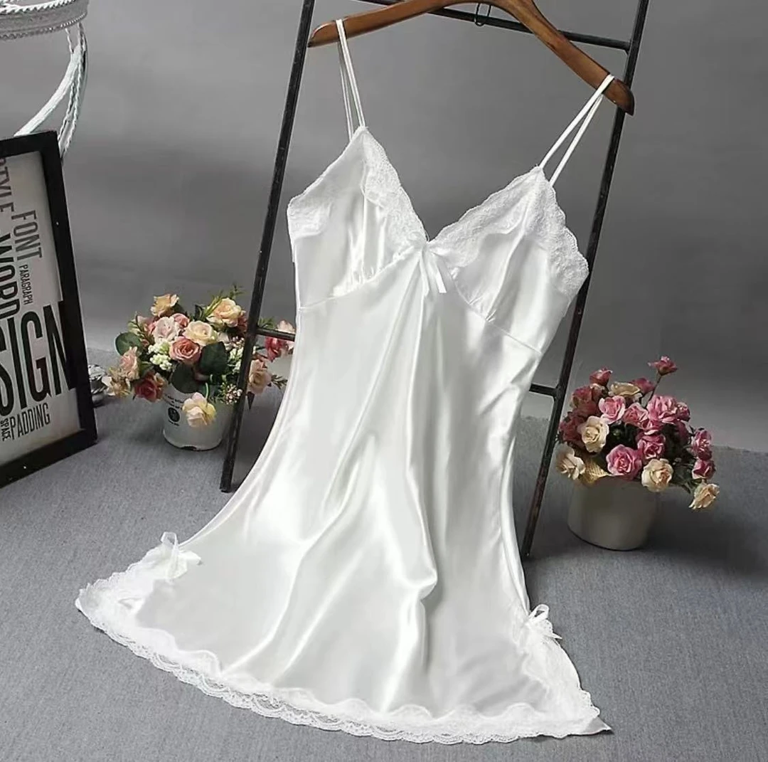 （直播间专用勿拍）吊带睡裙性感夏季蕾丝网红露背无袖奢华女睡衣