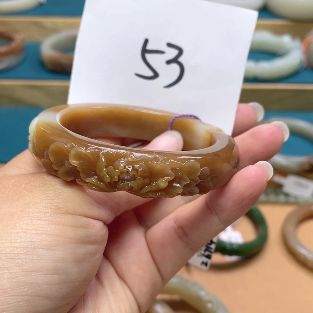 未镶嵌手镯和田玉55