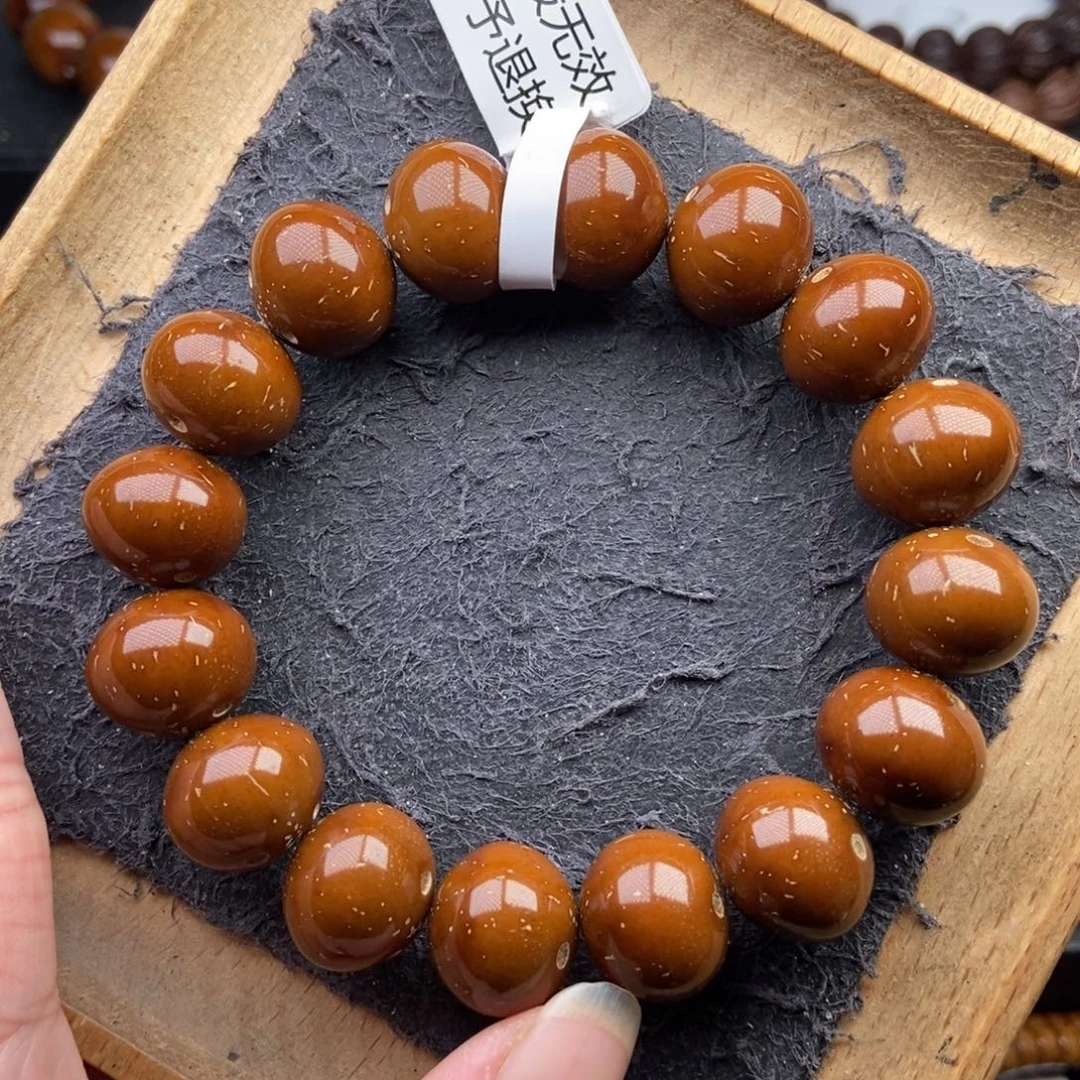 紫金鼠手串16mm精品算盘