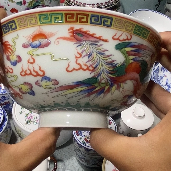 瓷片别****炸景德镇陶瓷碗一个