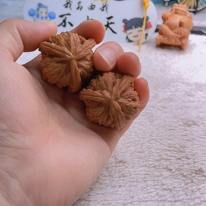把件文玩核桃義三棱