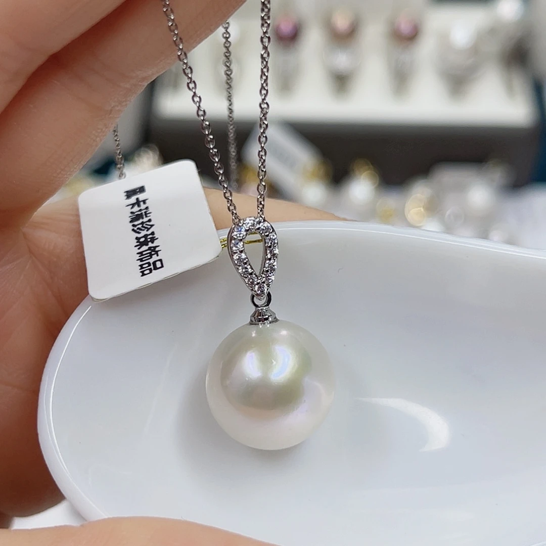 淡水珍珠合金吊坠(赠链)
