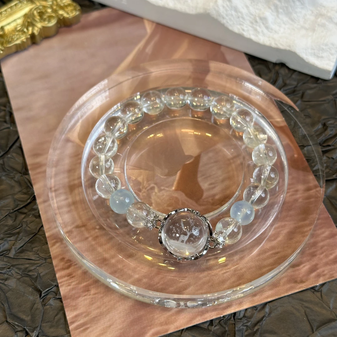 【一鹿生花 】天然水晶原创小众设计