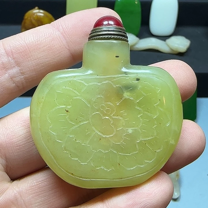 古***佛和田玉未镶嵌挂件