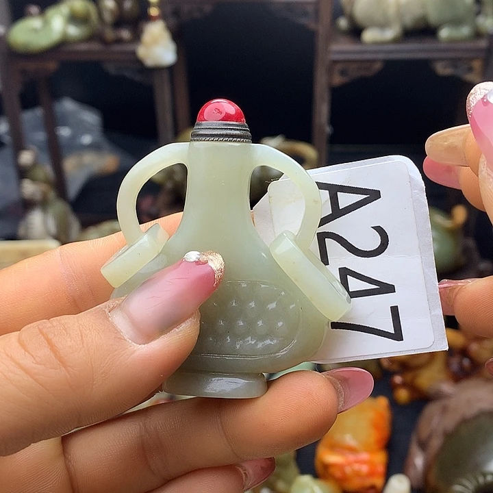 狼***Z和田玉未镶嵌颈饰