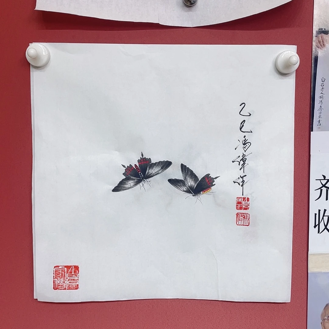 国画冯老师手绘作品