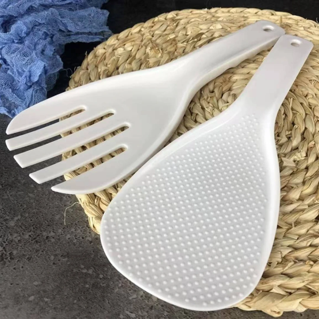 商用加厚超大饭勺不粘饭餐厅饭店五指铲塑料盛饭专用松饭大饭铲