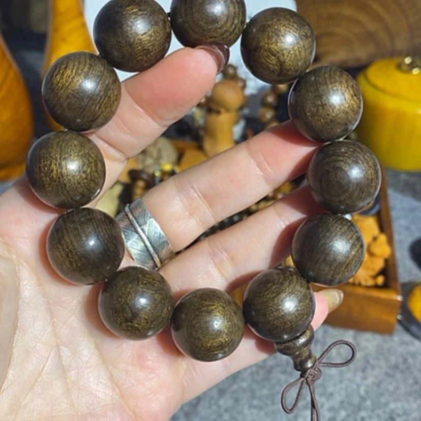 【闪购商品】香榧木金丝楠木手把件