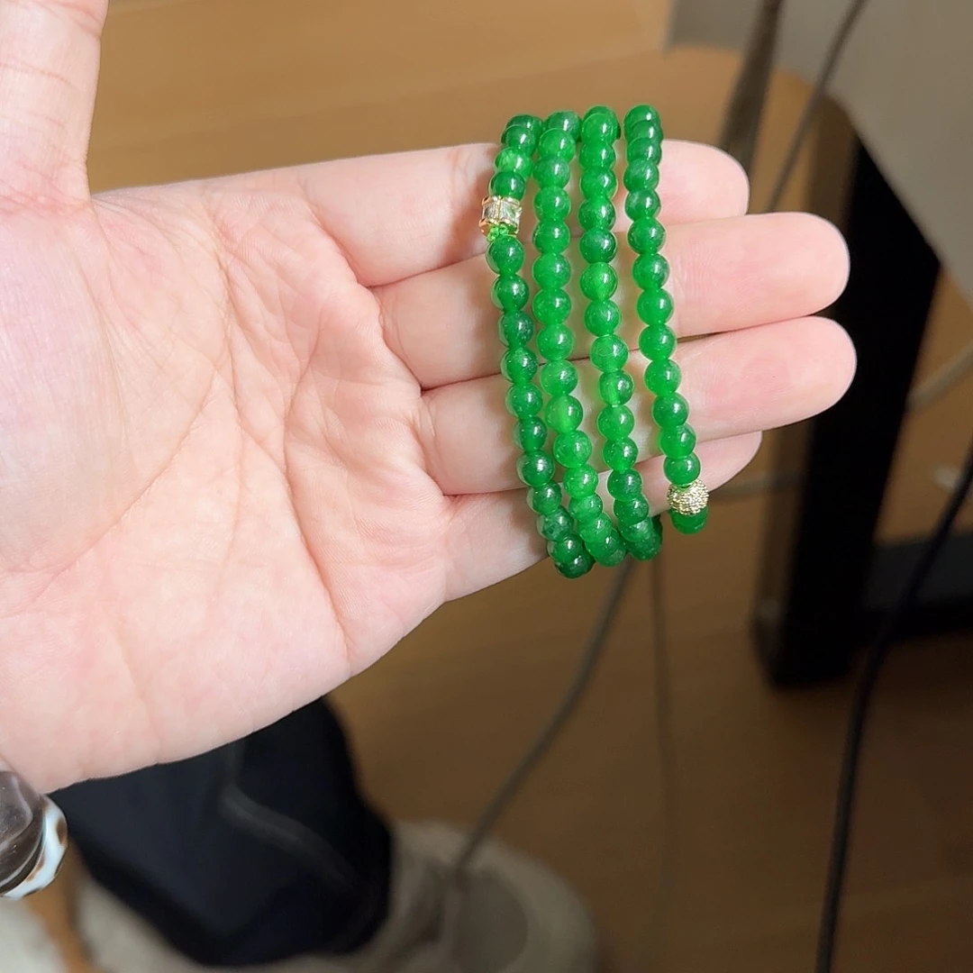 玻璃非金属卡5绿串子