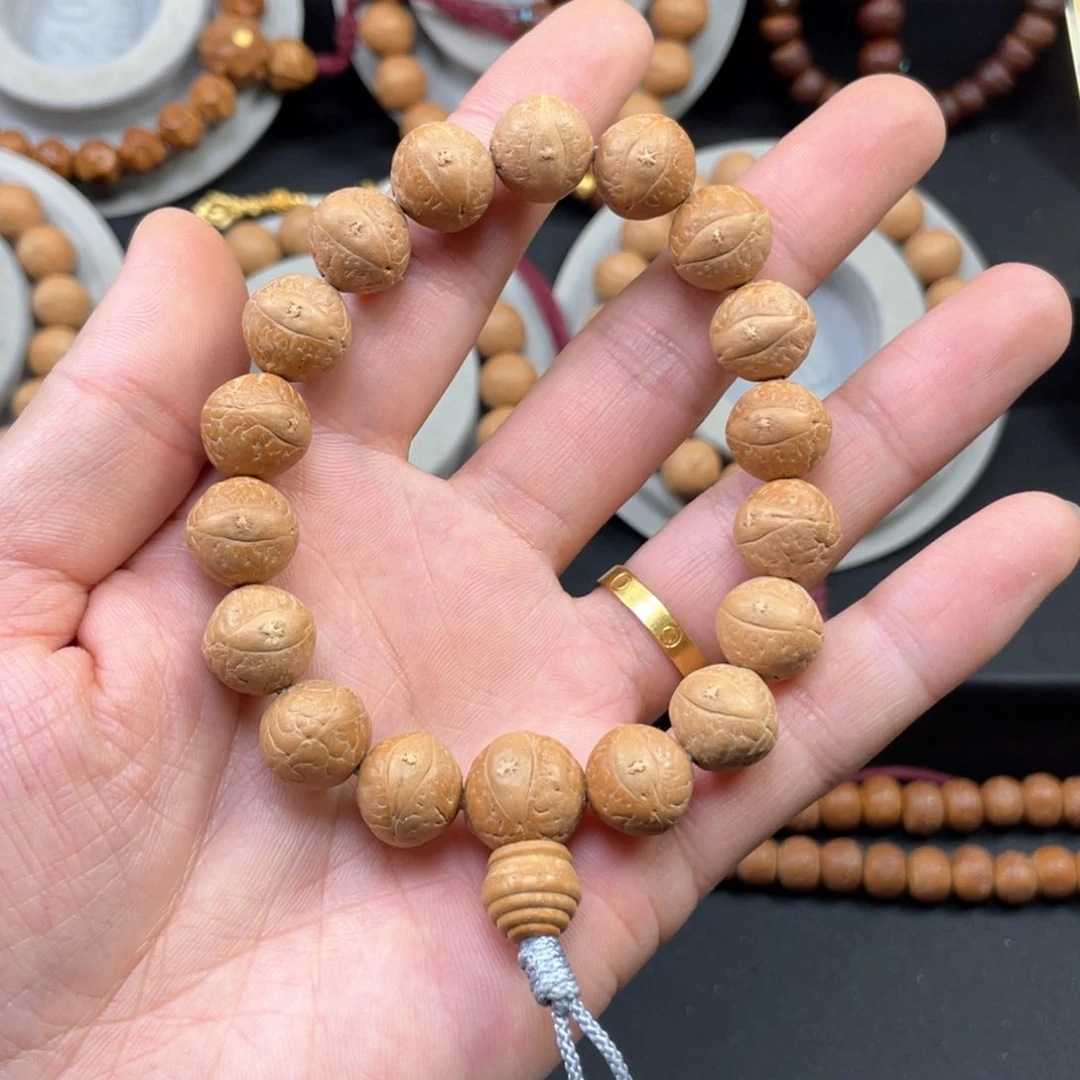 凤眼菩提手串13左右尺寸k10凤眼菩提D359同树